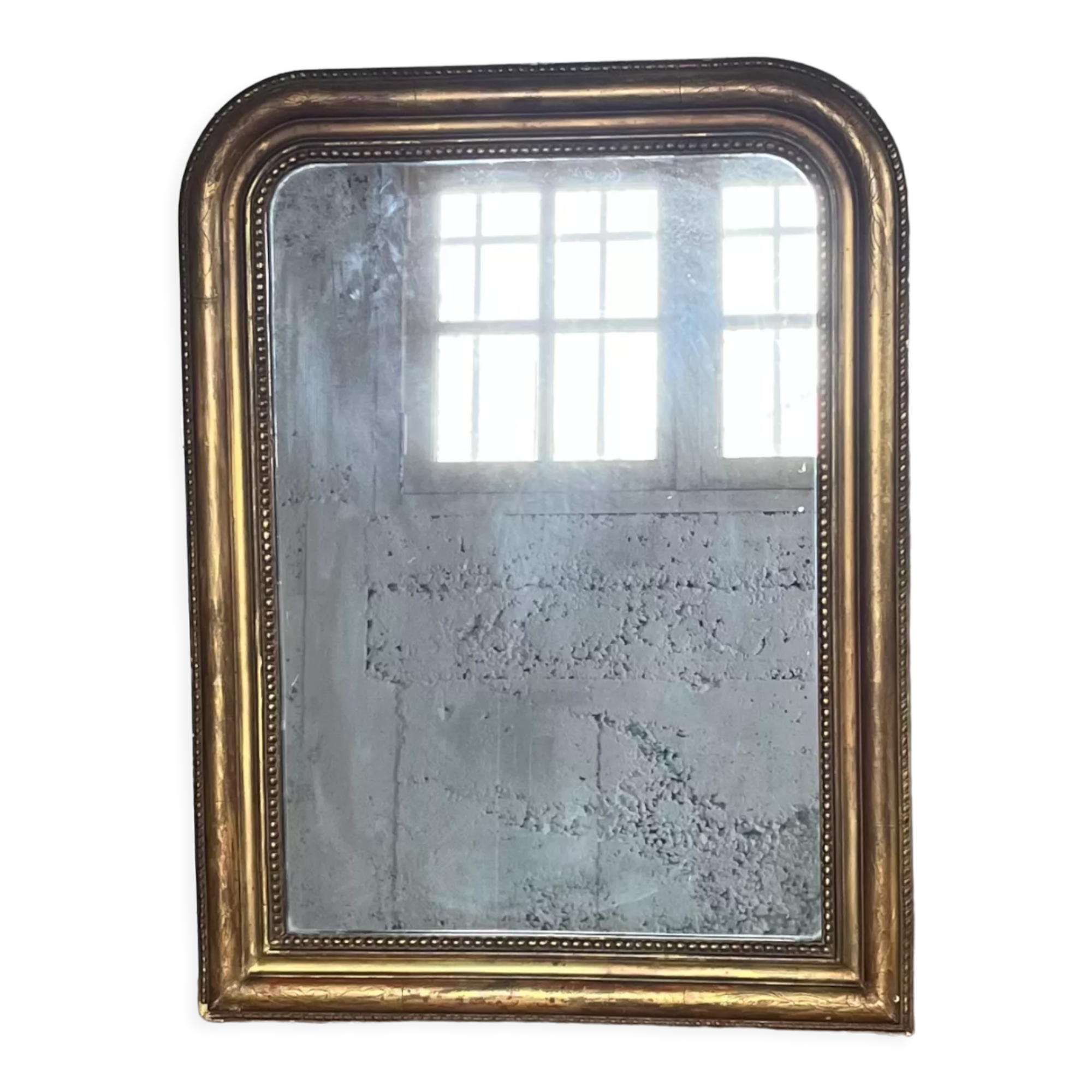 Mirror Louis Philippe old classic beaded