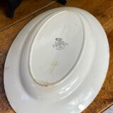 Iron clay dishes, Longwy, Violetta collection