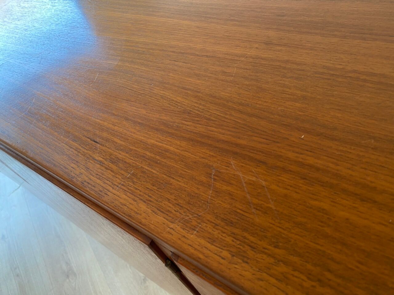 Scandinavian teak row