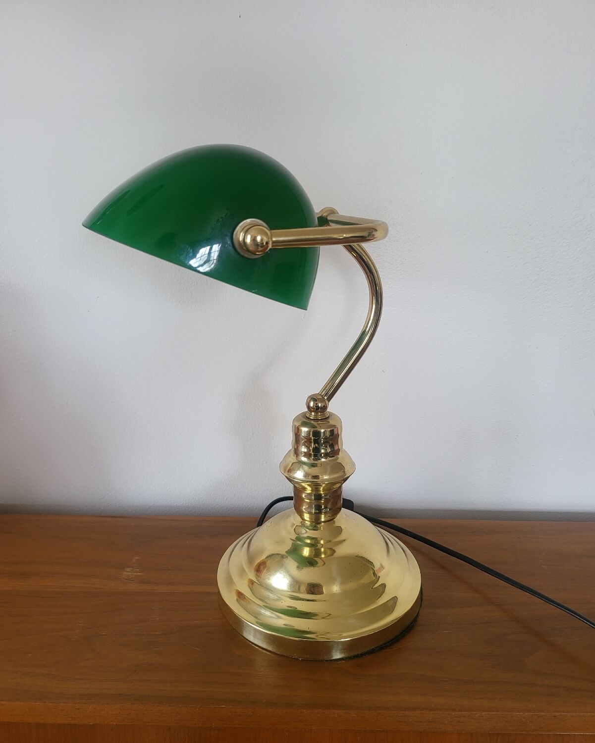 Banker's lamp, vintage desk lamp