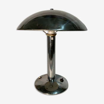 Chromed mushroom desk lamp by Prokop Miloslav 1930s