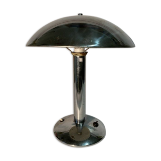 Lampe de bureau aux champignons chromés par Prokop Miloslav années 1930