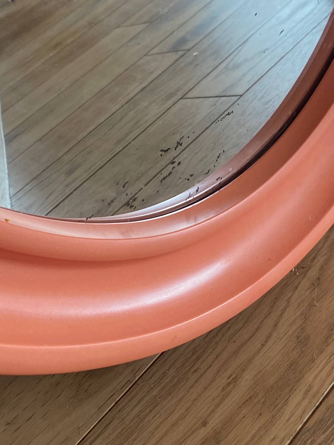 Carrara & Matta Orange Bakelite Mirror