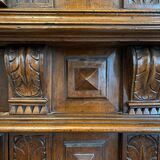 Buffet 2 body, Louis XIII style, late seventeenth century