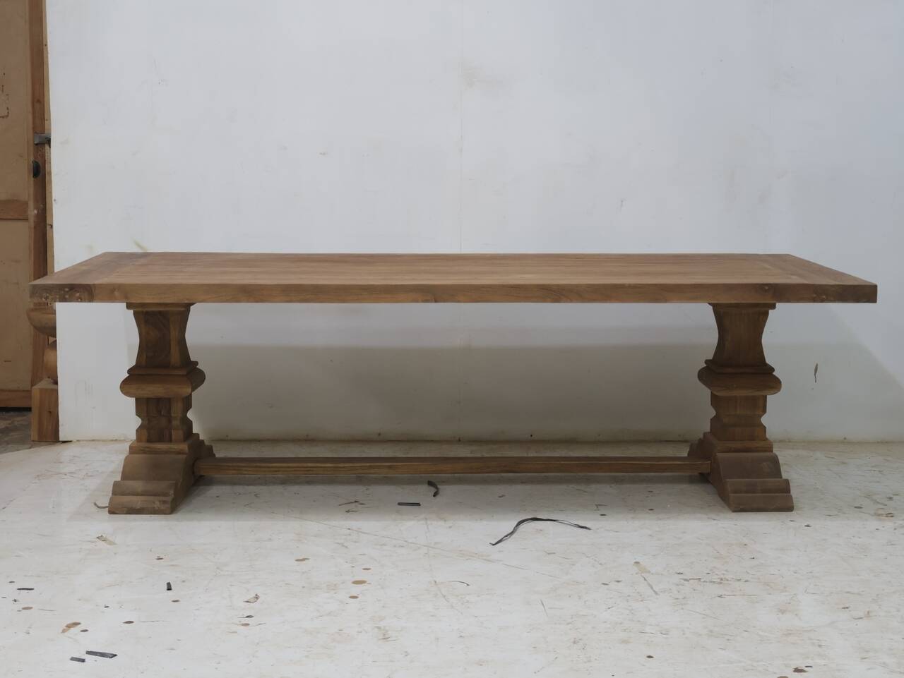 Wooden monastery table - Spirito 260 by 100 cm