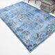 5x8 Shades Of Blue Soft Pastel Vintage Rug, 155x252Cm SK 4004