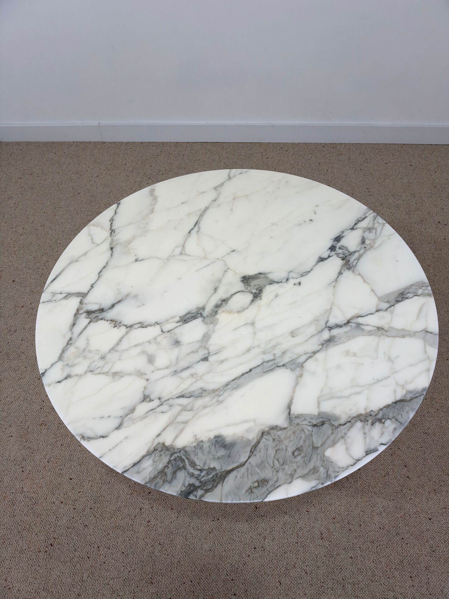 Table Tulip Knoll - marbre blanc - Eero Saarinen 