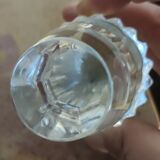 Old crystal decanter