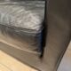 Black leather sofa by Sede – Design by Andrée Putman – 1990s