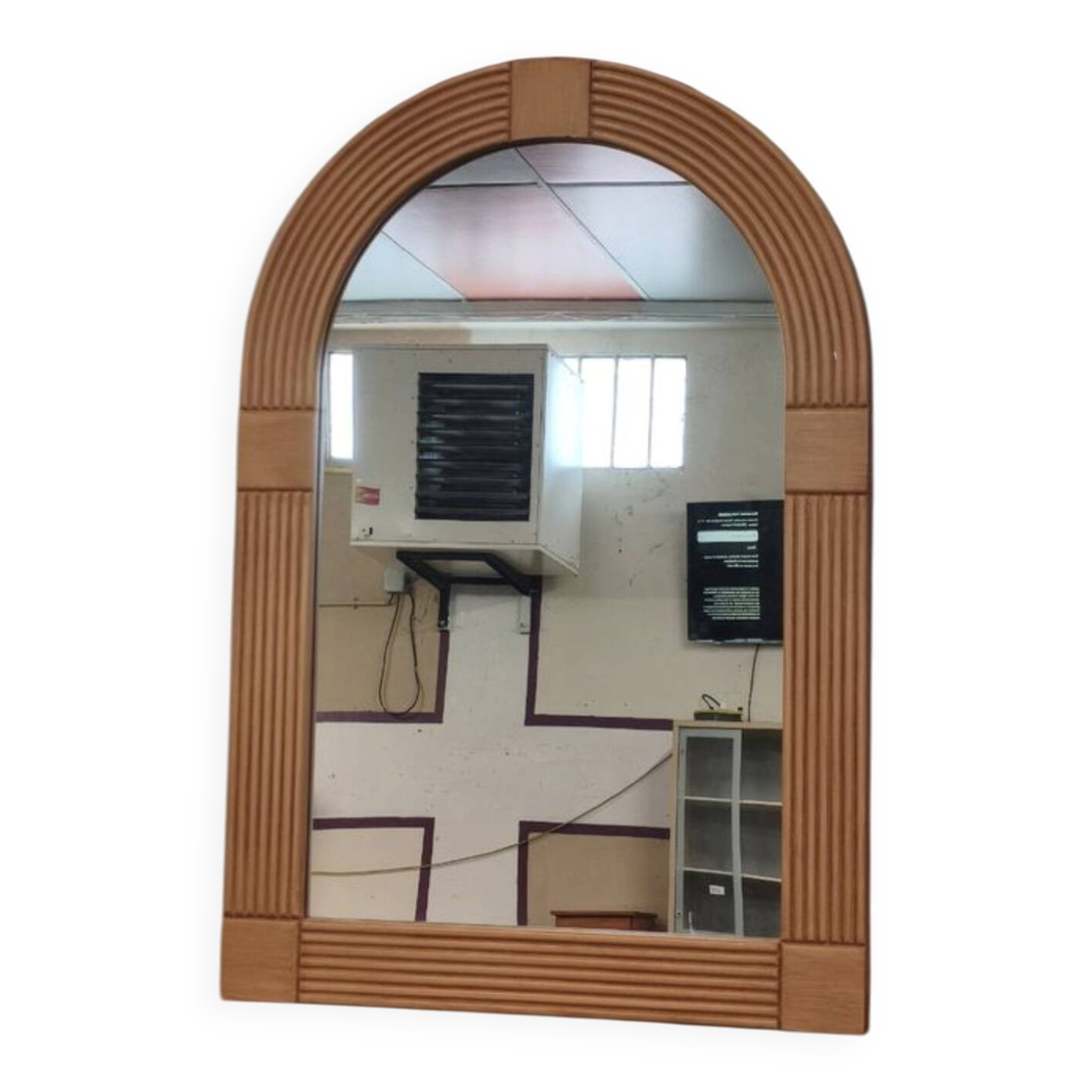 Miroir mural en bois sculpté – Style vintage
