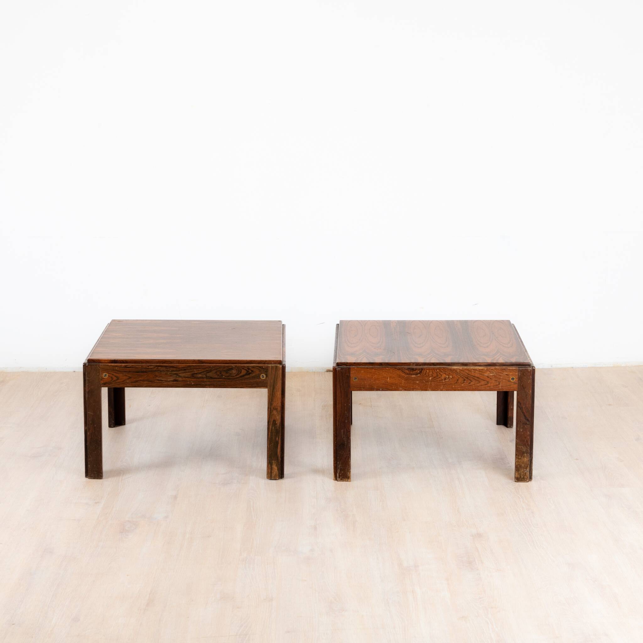 Pair of CFC Silkeborg rosewood bedside tables, Denmark, 1970s