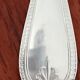 Christofle silver metal serving spoon, malmaison model