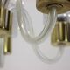 Art Deco All Glass Chandelier by Kamenicky Senov, 1960's, Czechoslovakia
