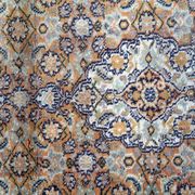 Vintage indian carpet tabriiz handmade 60cm x 177cm 1970s