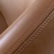 Set of 8 Italian design swivel chairs in cognac leather.