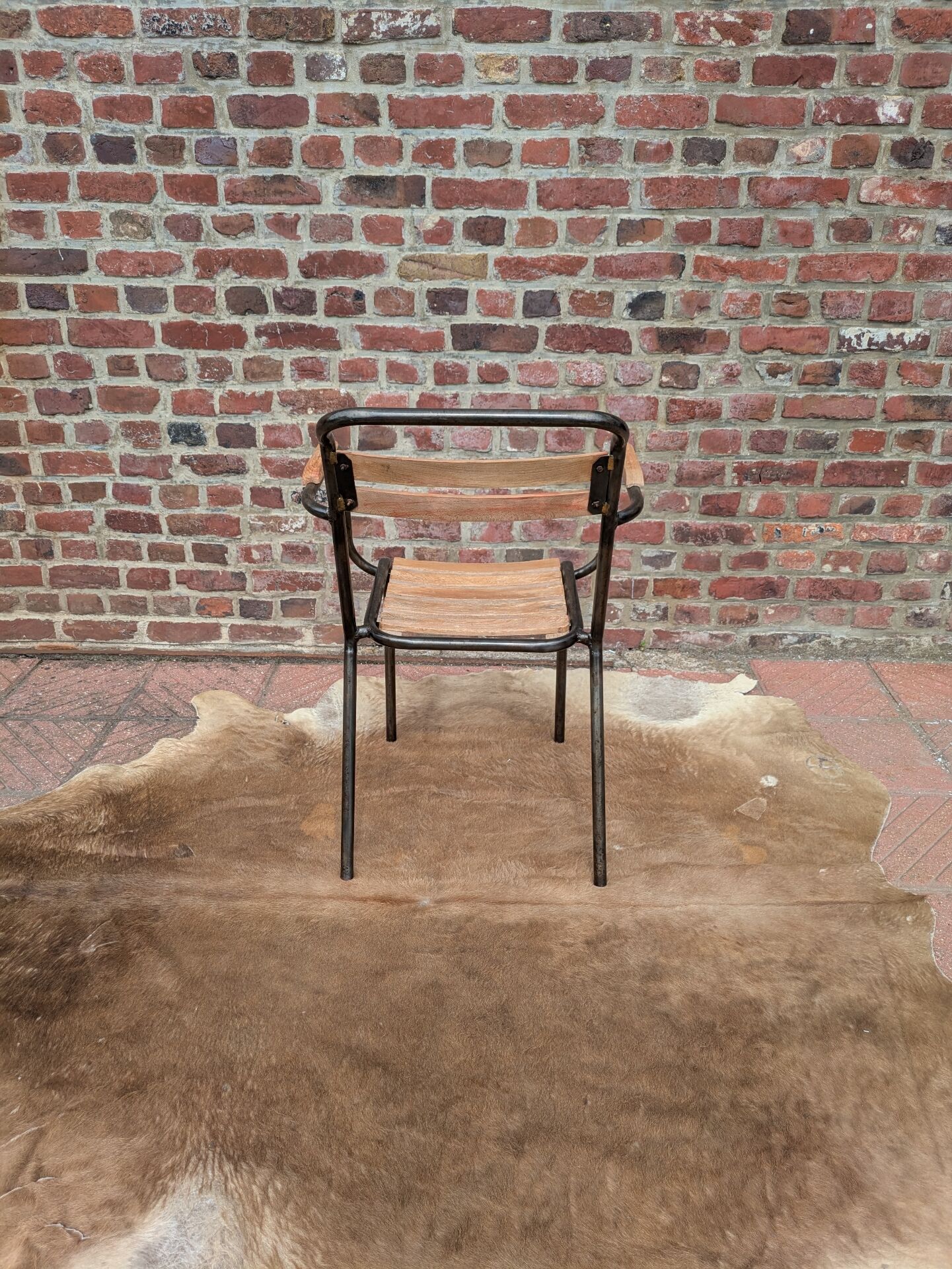 Industrial armchair