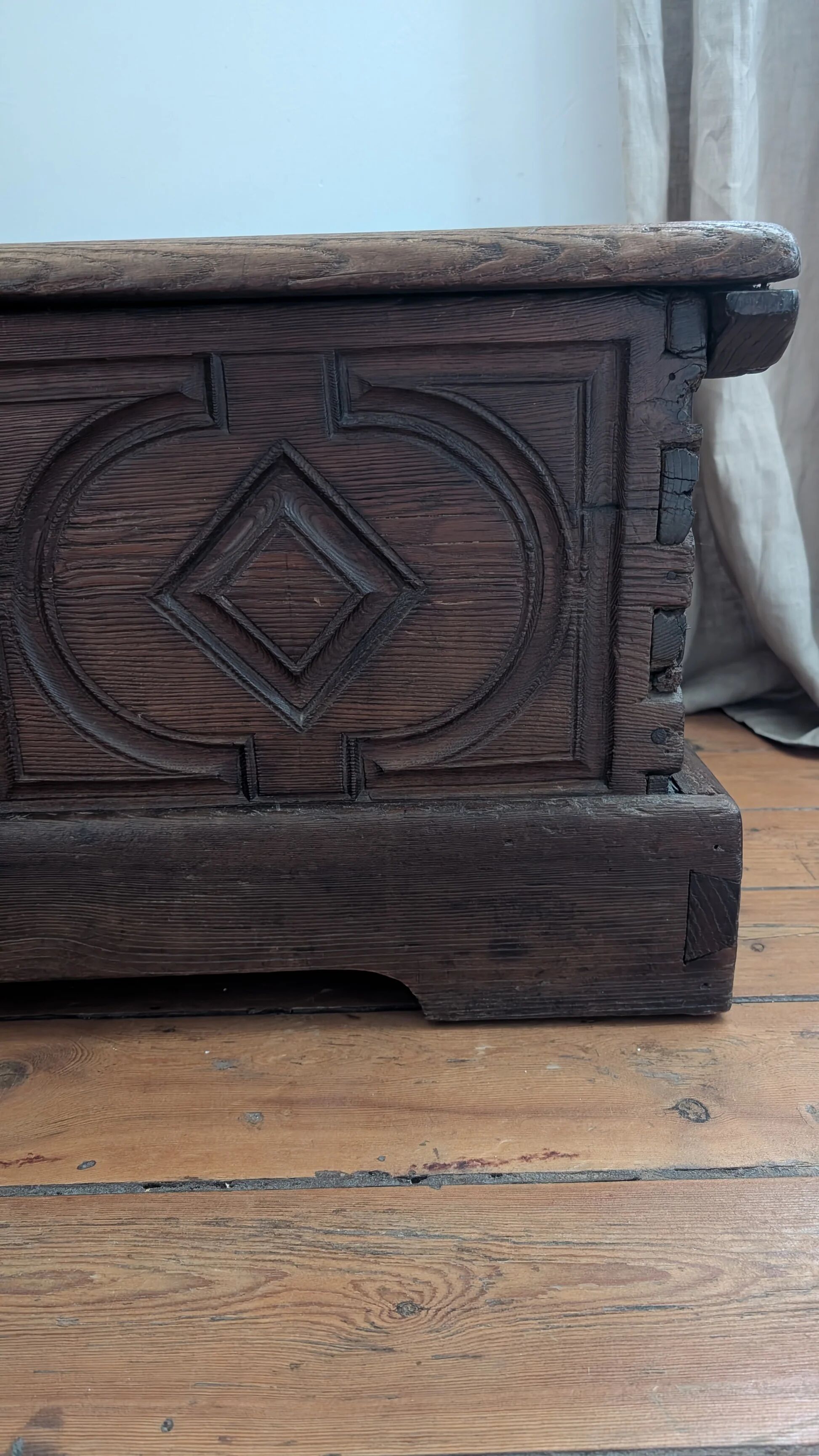 Wooden chest