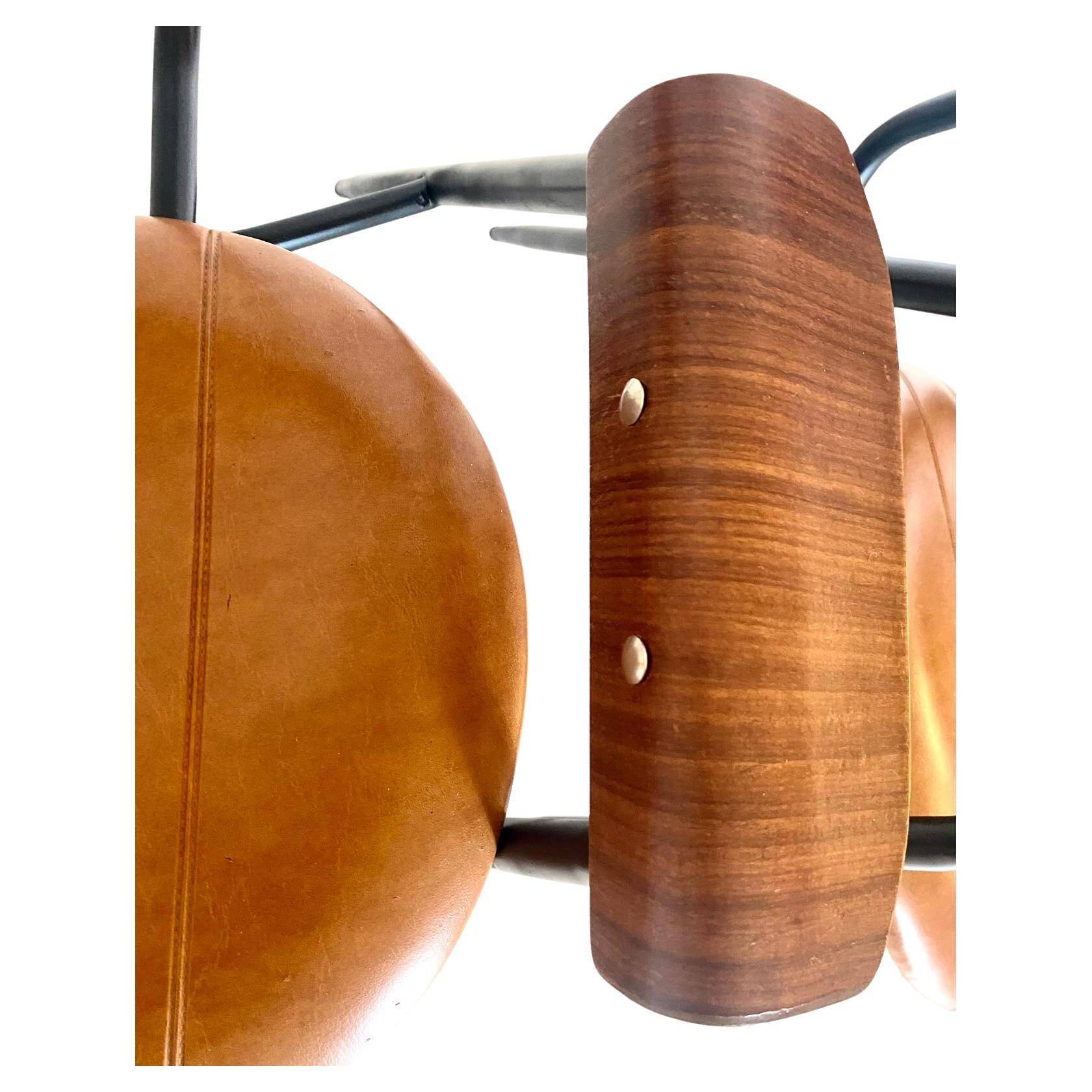 Mid Century Modern Lounge Chairs, set of two, Gastone Rinaldi style, Italy 1960's