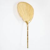 Uchiwa floor lamp by Ingo Maurer for Design M, 1970s