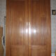 Wardrobe wood massive art deco