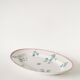 Oval platter from Sarreguemines, Gilbert pattern, early 20th century