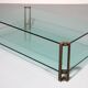 Glass coffee table by Peter Ghyczy, model T24 (120x80x45)