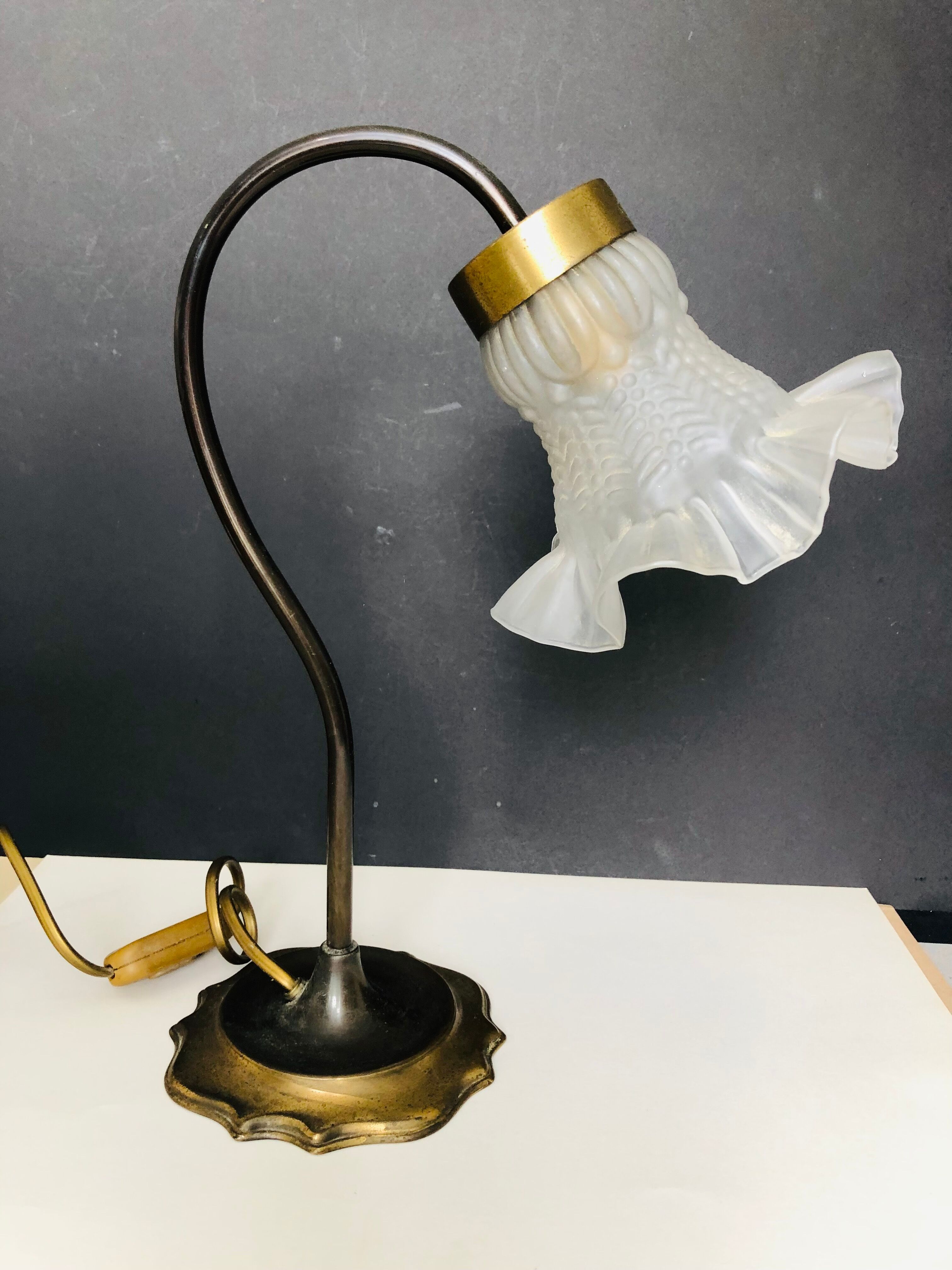 Pair of vintage bedside lamps