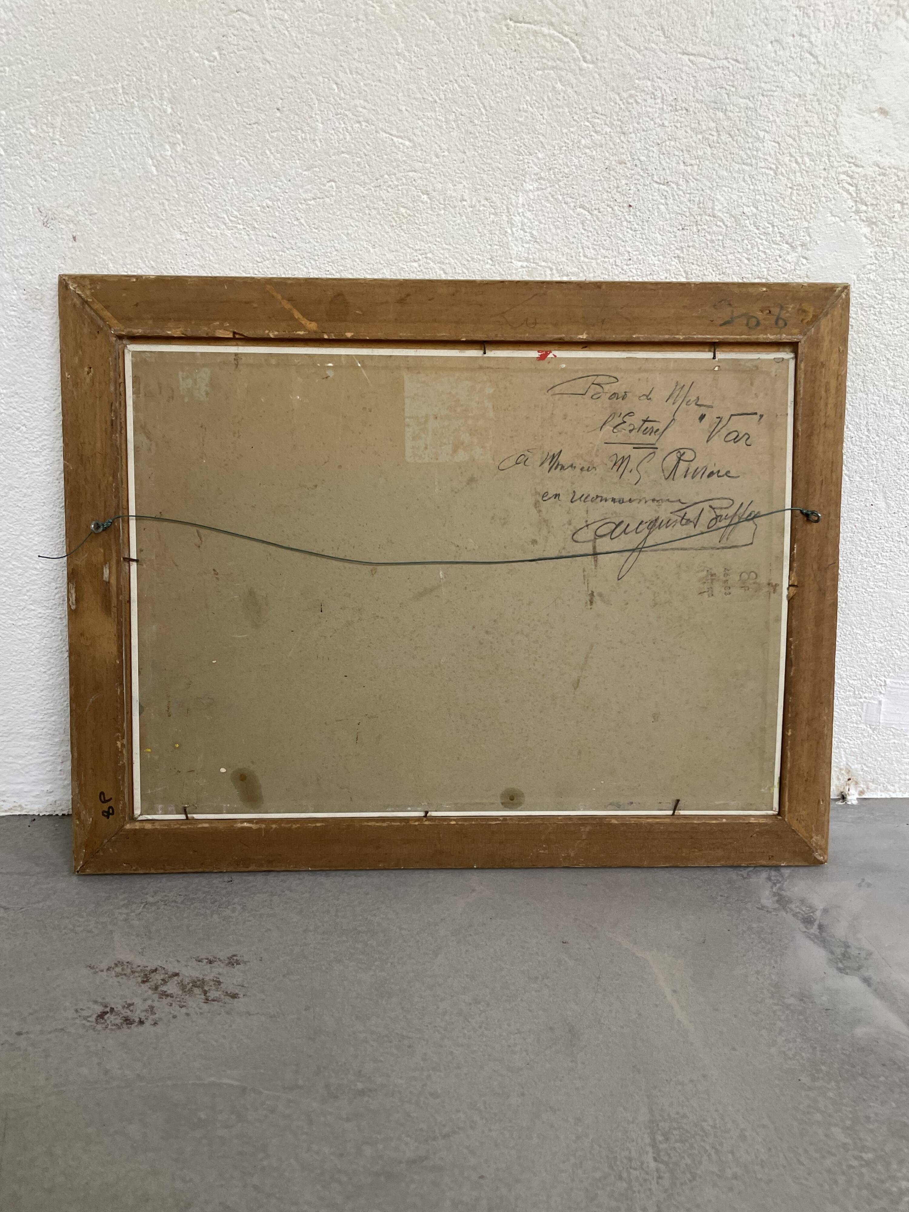 Oil painting Saint Raphael Gus Buffa