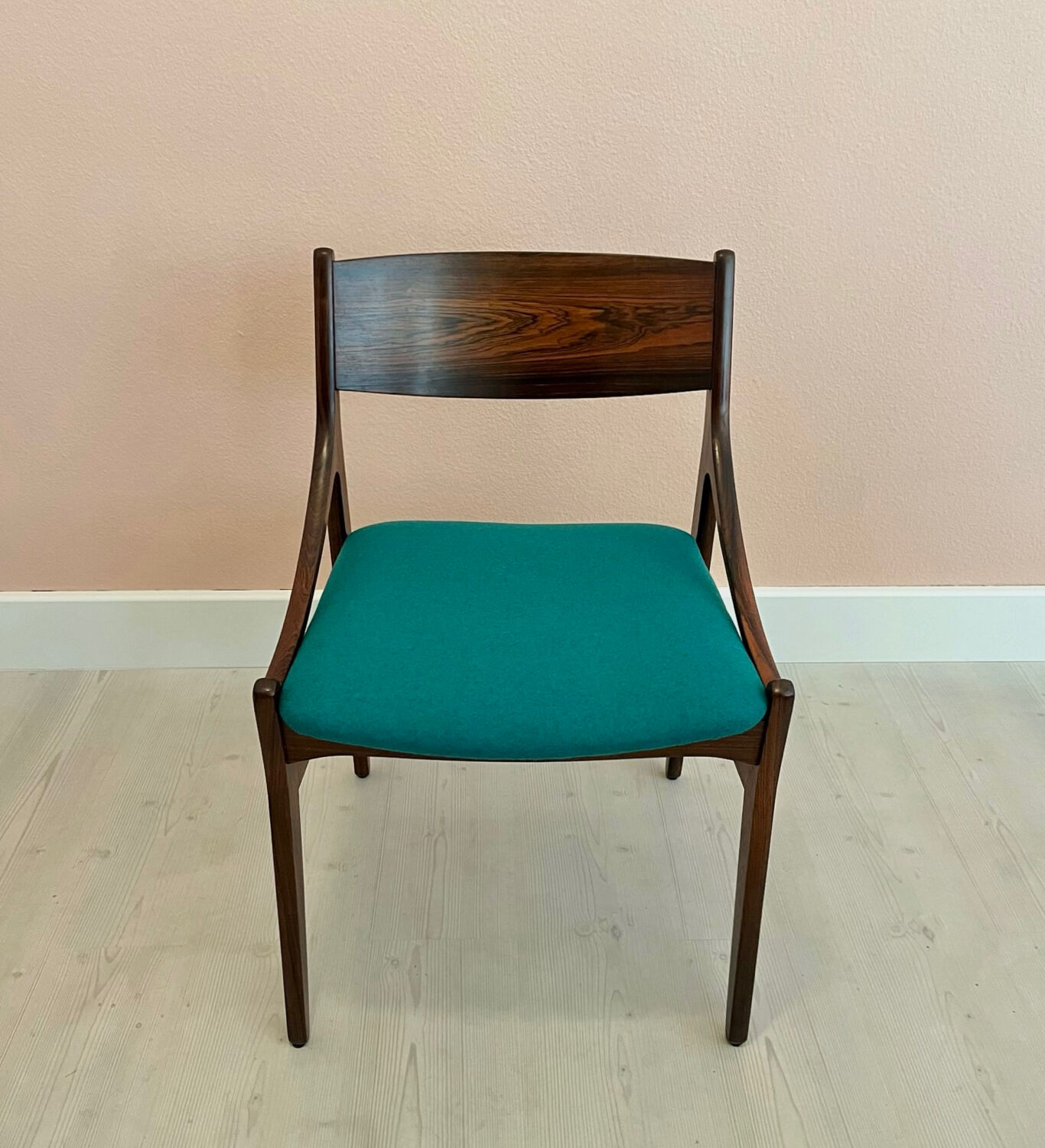 Dining chair in rosewood by Vestervig Eriksen Denmark 1960
