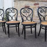 Set of 8 Thonet chairs, model no. 4, known as "Daum café", 1880