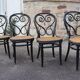 8 chaises Thonet modèle n°4 dites "café Daum" 1880