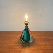 Mid-century Italian Murano glass table lamp from the 1950s.