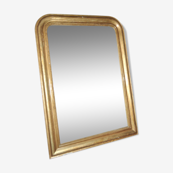 Miroir Louis Philippe doré 130x93cm