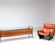 Buffet italien en noyer G. Cecchini e C. Cantu Italie 1950