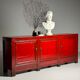 Chinese sideboard red