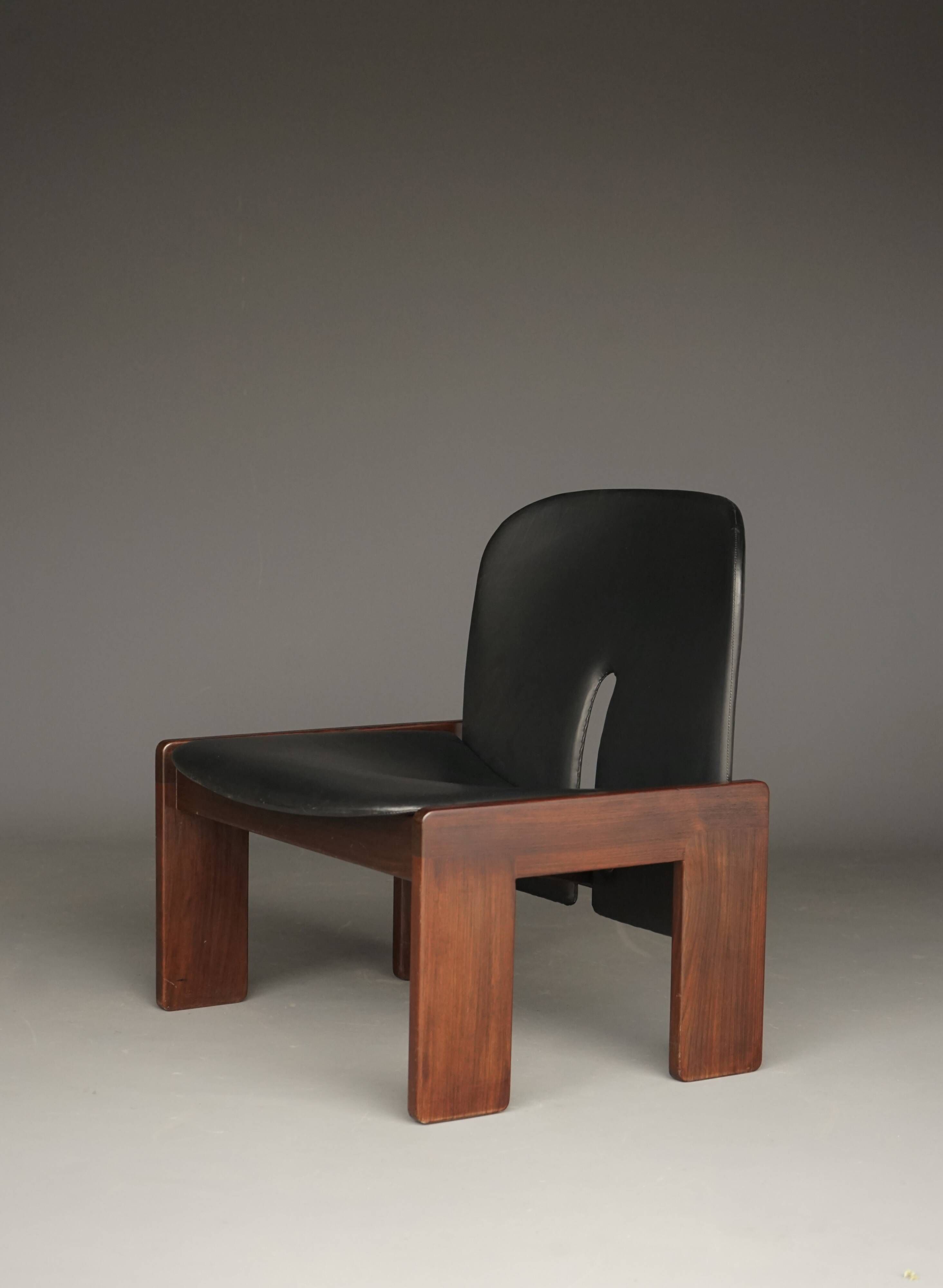 Ensemble de chaises Easy 925 par Afra et Tobia Scarpa pour Cassina, 1966