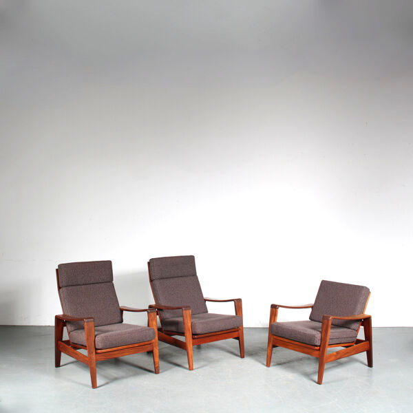Fauteuil d'Arne Wahl Iversen pour Komfort, Danemark 1960