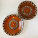 4 bowls + 2 saucers glazed terracotta Bulgarian Monastery of Troyan
