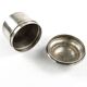 Eclectic pill box, silver-plated brass, Poland, 19th century