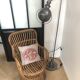 50s rattan armchair