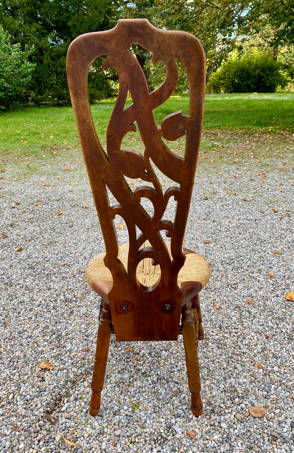 Art Nouveau nursing chair