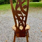 Art Nouveau nursing chair