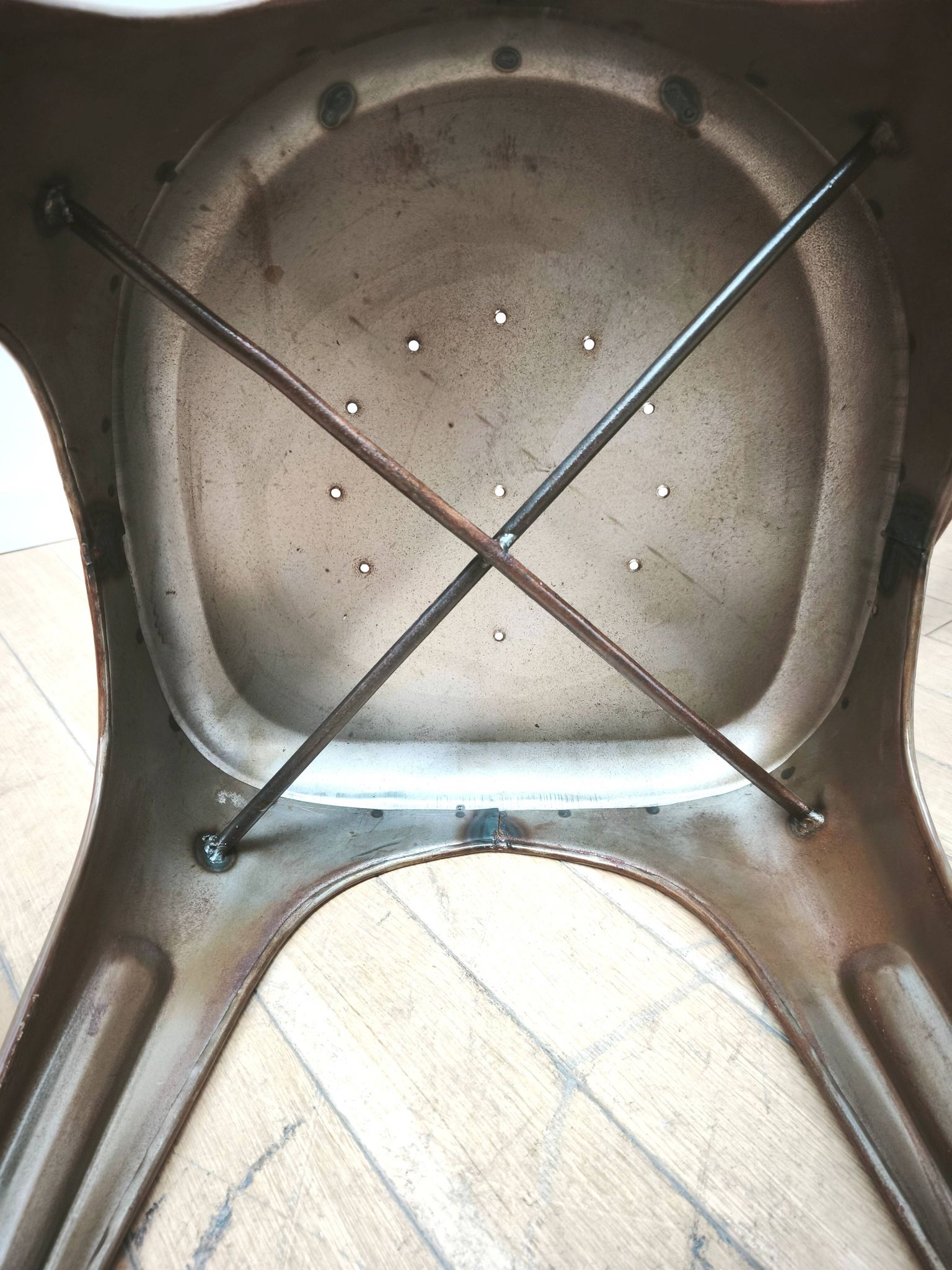 Pair of vintage bistro chairs