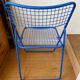 Chaise pliante "Ted Ned" bleue par Niels Gammelgaard