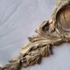 Pediment ornament gilded bronze furniture st Louis XV