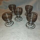 Stainless steel egg cups
