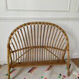 Rattan basket head and foot