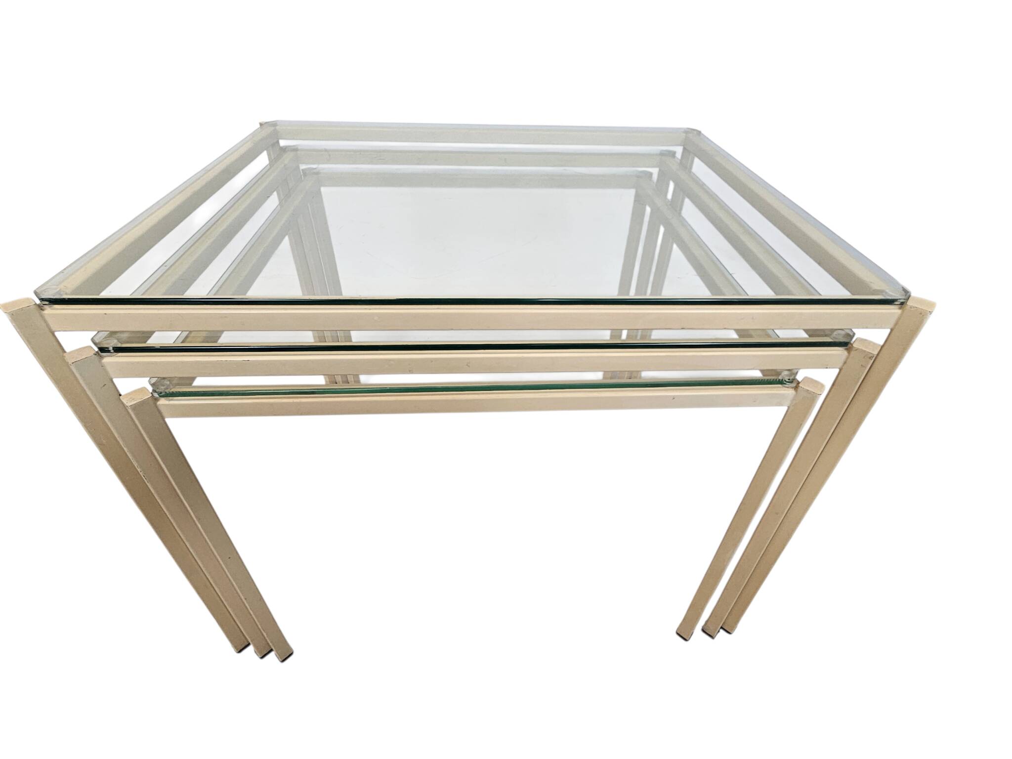 Side tables – mini set – nesting tables – Italian – 1970s