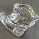 Cendrier cristal bayel vide poche vintage