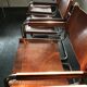 Fauteuil en cuir cognac